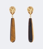 Jennifer Behr Caroline 18kt gold-plated earrings