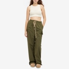FEAR OF GOD ESSENTIALS Women's Bonded Nylon Field Pant in Dark Heather