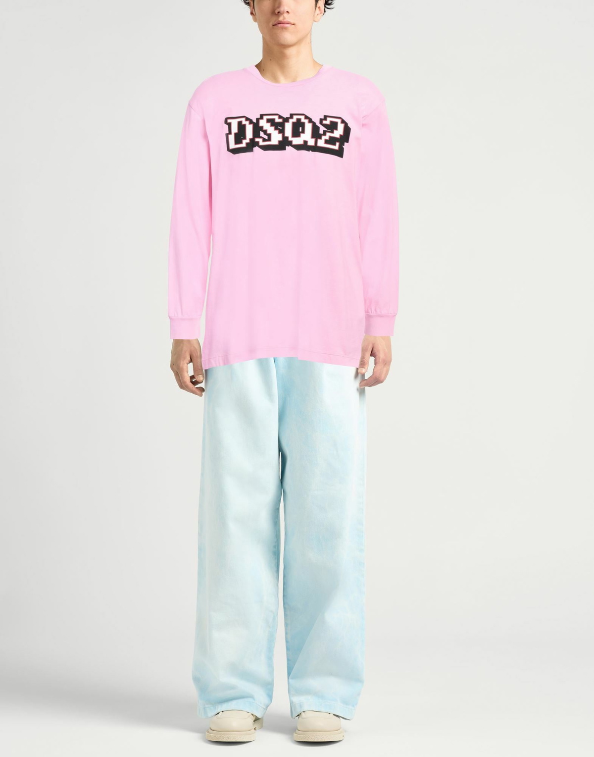 Dsquared2 Mens T-shirt in Pink