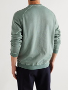 Boglioli - Garment-Dyed Cotton-Jersey Sweatshirt - Blue