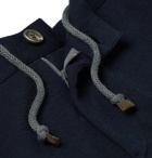 Brunello Cucinelli - Cotton-Blend Cargo Shorts - Men - Midnight blue