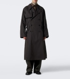 Lemaire Cotton-blend gabardine trench coat