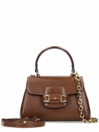 GUCCI - 1955 Horsebit Leather Top Handle Bag