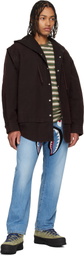 BAPE Blue Shark Loose Fit Jeans