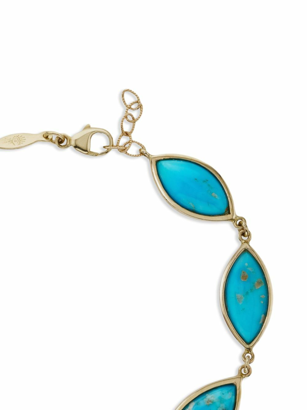 Jacquie Aiche 14K Yellow Gold Marquise-Bezel Turquoise Bracelet