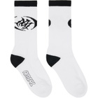 AMIRI White Sporty 'MA' Socks