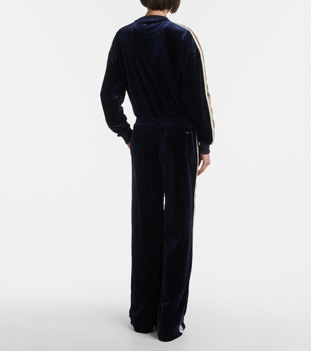 The Upside Monaco Freya high-rise velour sweatpants