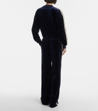 The Upside Monaco Freya high-rise velour sweatpants
