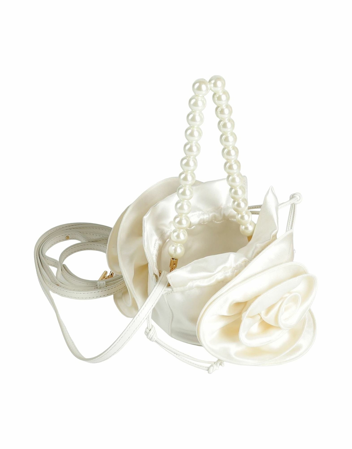 Magda Butrym Womens Clutch Ivory