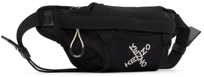 Kenzo Black Small Sport Bumbag