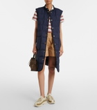 Moncler Cygnette belted quilted down vest