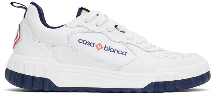 Photo: Casablanca White 'The Court' Sneakers