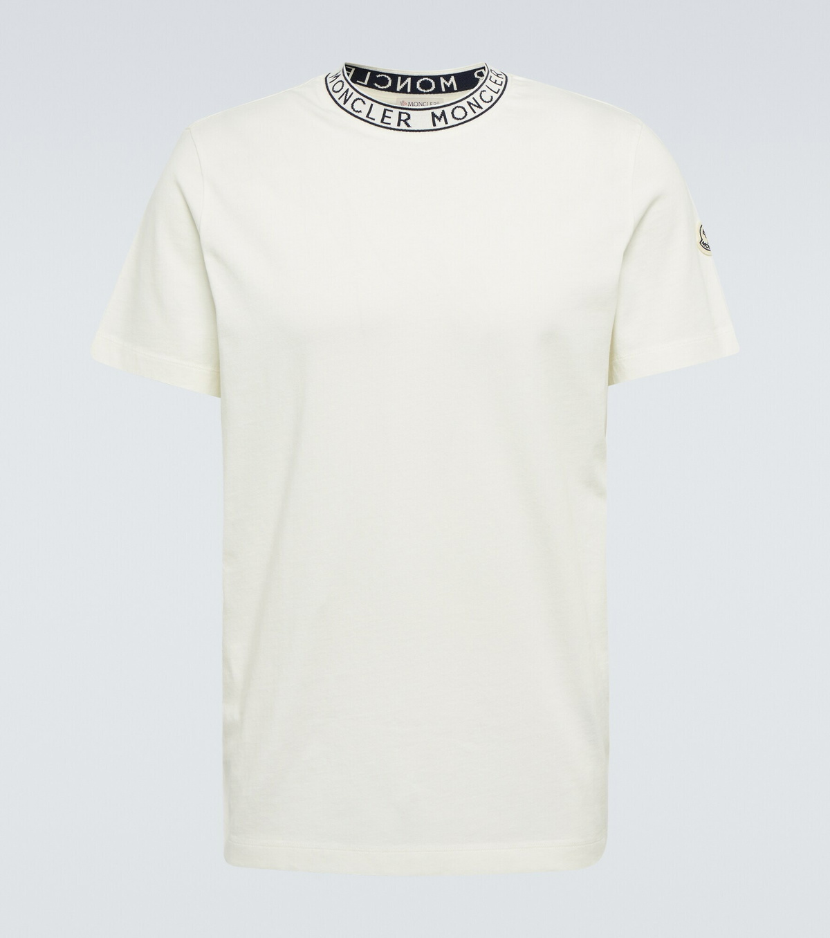 Moncler - Logo cotton jersey T-shirt Moncler
