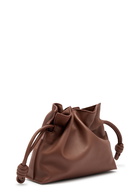 Loewe X Suna Fujita Flamenco Hamster Mini Leather Clutch - Brown - One Size