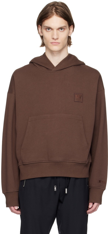 Photo: Wooyoungmi Brown Patch Hoodie