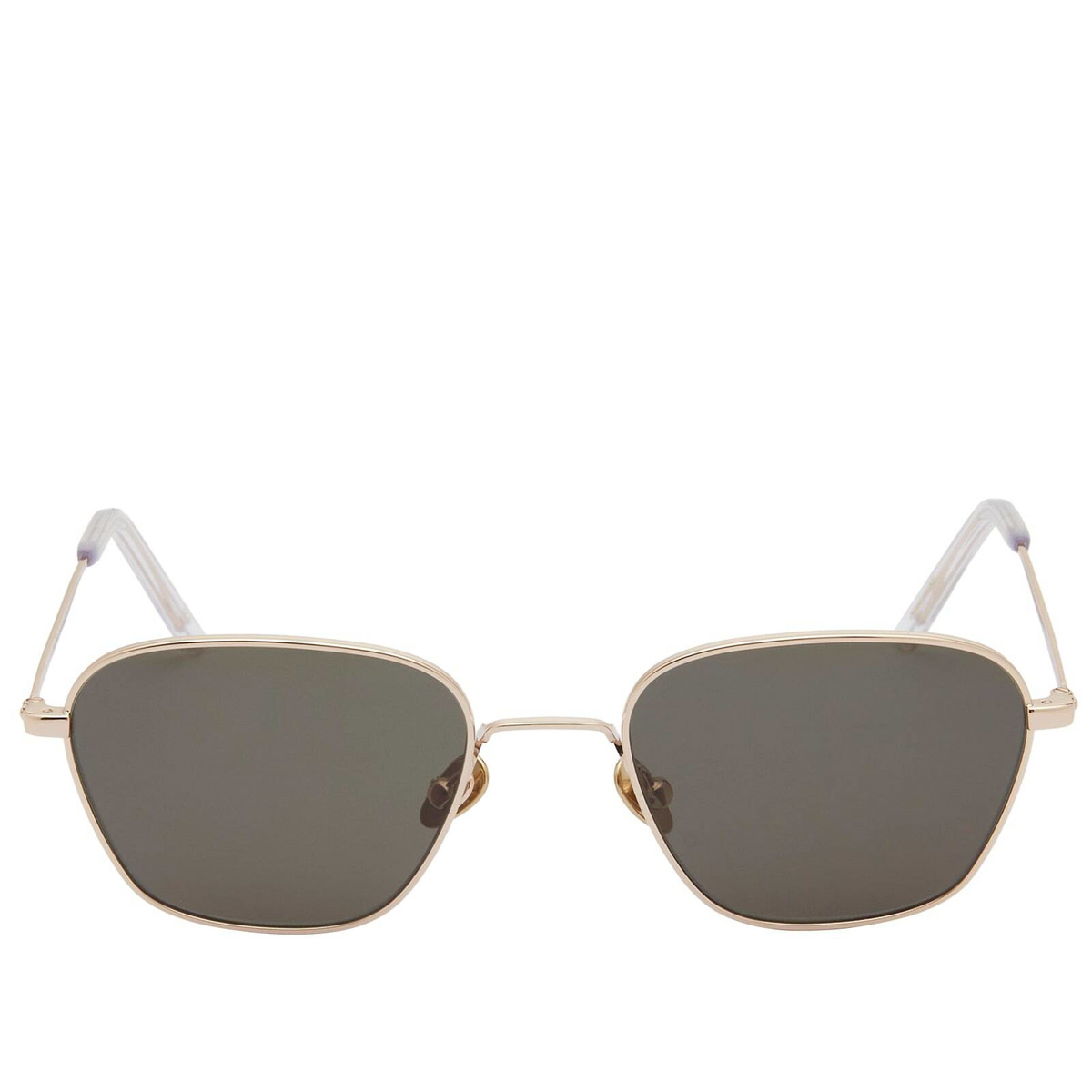 Monokel Otis Sunglasses in Gold/Green 