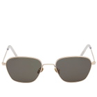 Monokel Otis Sunglasses in Gold/Green 