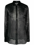 VERSACE - Viscose And Silk Blend Shirt