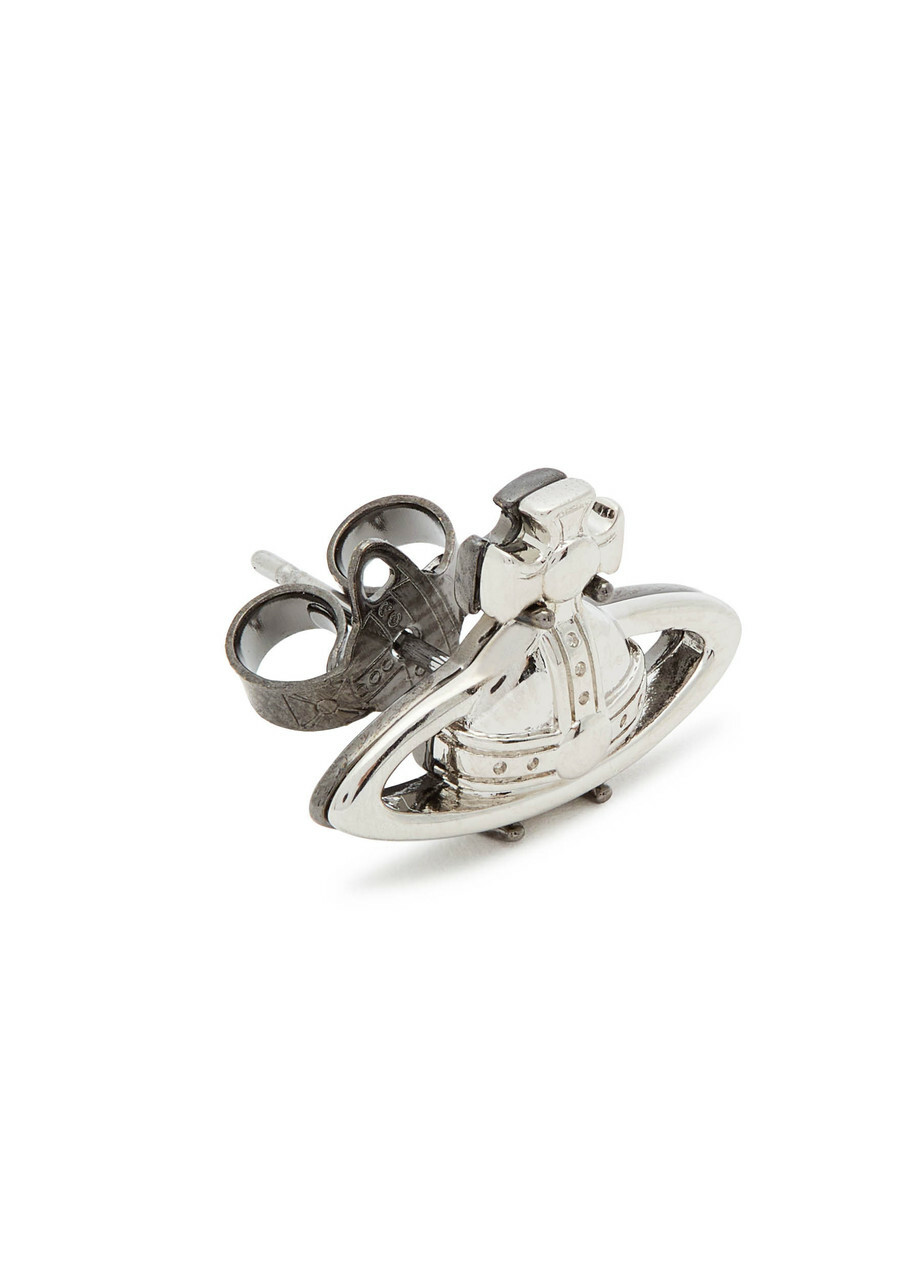 Vivienne Westwood Suzon Rhodium-plated Single Stud Earring