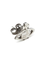Vivienne Westwood Suzon Rhodium-plated Single Stud Earring - Silver - One Size