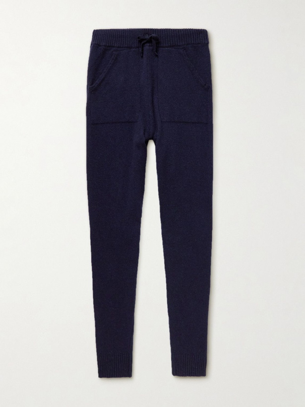 Photo: Altea - Tapered Recycled Cashmere Sweatpants - Blue