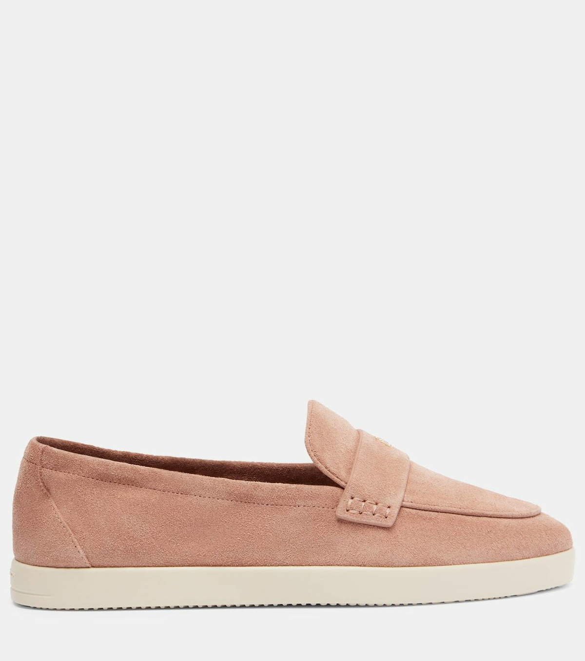 Tory Burch Suede penny loafers