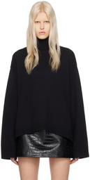 The Frankie Shop Black Rhea Turtleneck