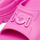 Versace Women's Platform Slides in Pink