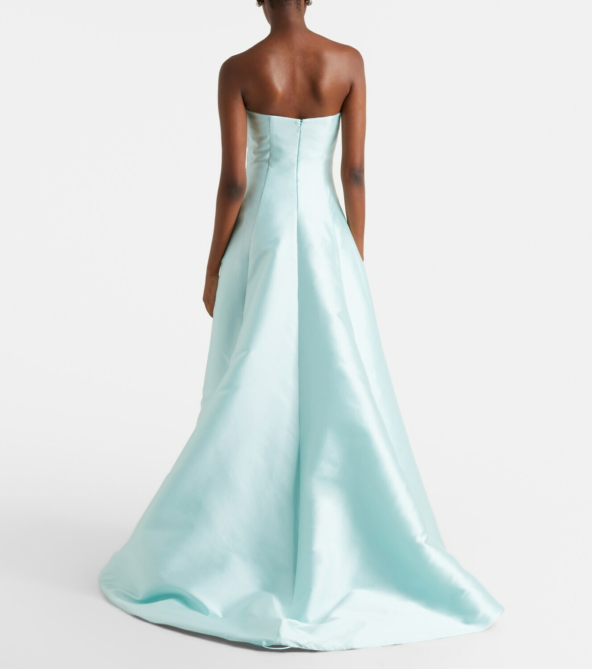 Costarellos Mavia embellished bustier gown