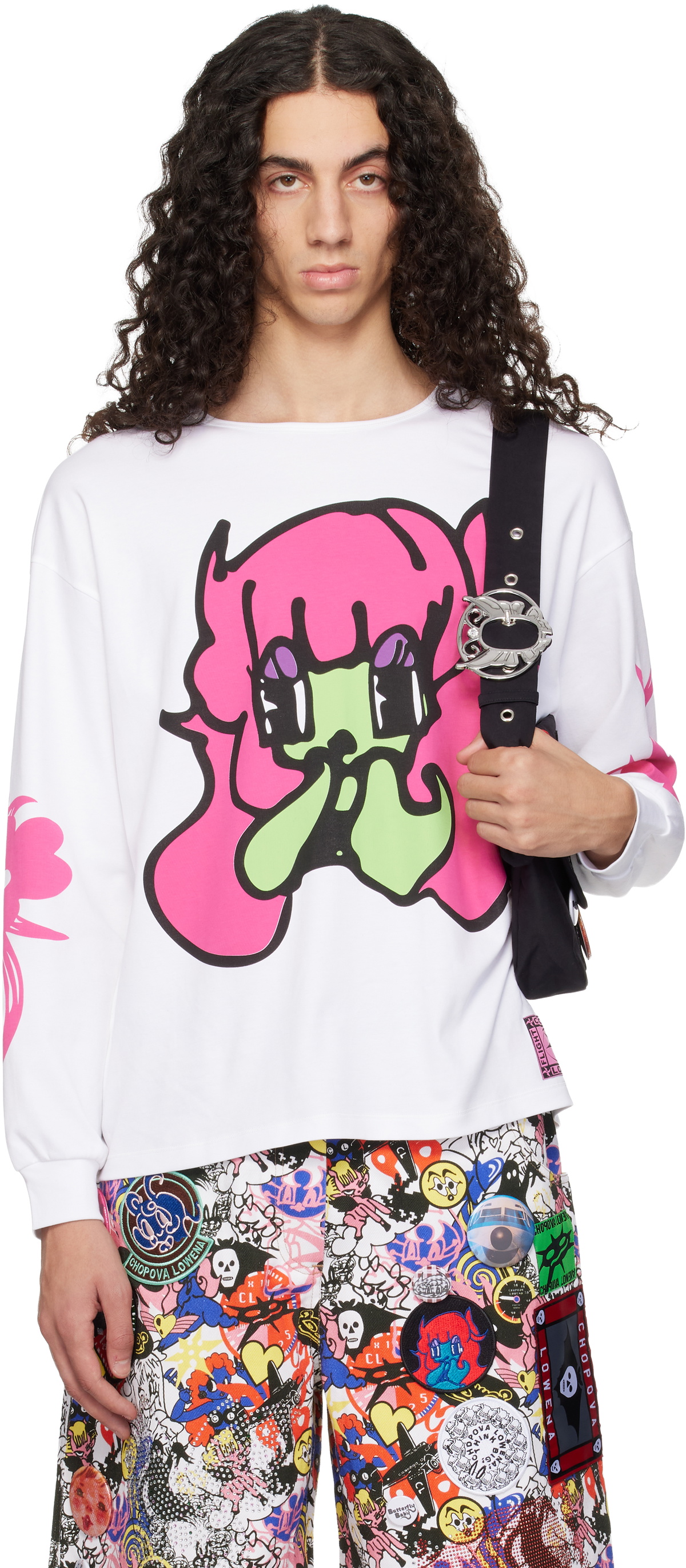 chopova lowena 花柄Tシャツ L Chopova Lowena Graphic Shirt | RUSE