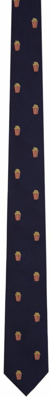 Photo: Paul Smith Navy Popcorn Tie