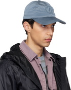 Stone Island Blue 9100011 Nylon Metal ECONYL Cap