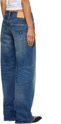 R13 Blue D'Arcy Loose Jeans
