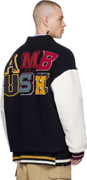 AMBUSH Navy Stadium Bomber Jacket