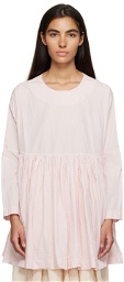 CASEY CASEY Pink PYJ Rouch Blouse