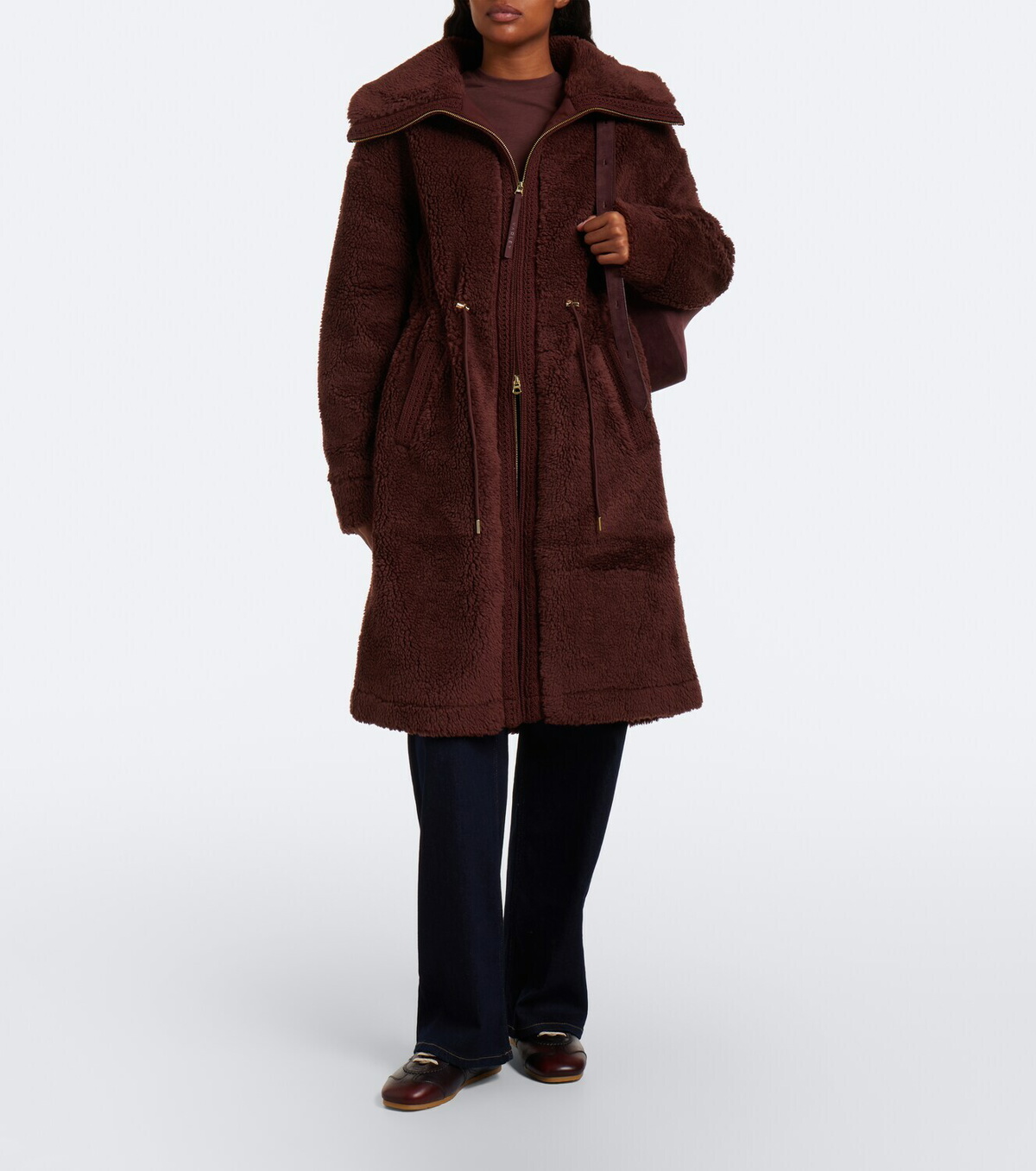 Varley Bennet fleece coat