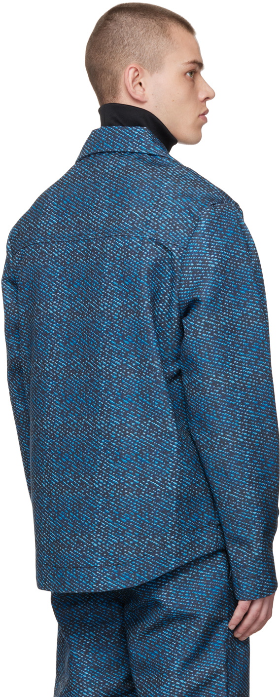 Bianca Saunders Black & Blue Cena Shirt
