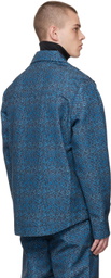 Bianca Saunders Black & Blue Cena Shirt