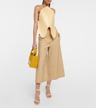 Loewe Petal 90 leather sandals