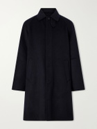 Hartford - Craig Double-Faced Wool-Blend Coat - Blue