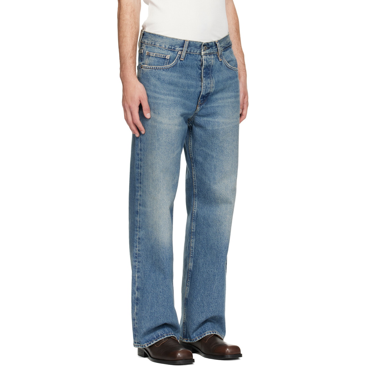 Sunflower Blue Relaxed Boot Jeans
