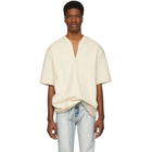 Fear of God Off-White Half-Zip T-Shirt