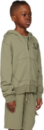 C.P. Company Kids Kids Green Basic Goggle Jacket