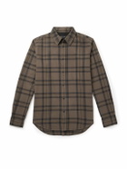 Rag & Bone - Tomlin Checked Cotton-Flannel Shirt - Brown