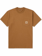 Carhartt WIP - Logo-Appliquéd Organic Cotton-Jersey T-Shirt - Brown