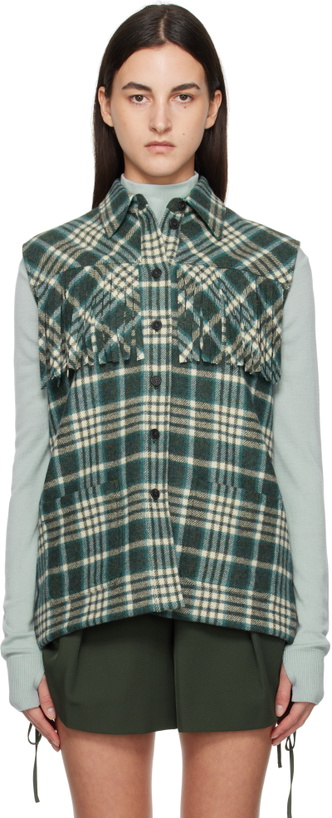 Photo: Weekend Max Mara Khaki Colle Vest