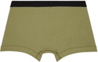 TOM FORD Green Classic Fit Boxer Briefs