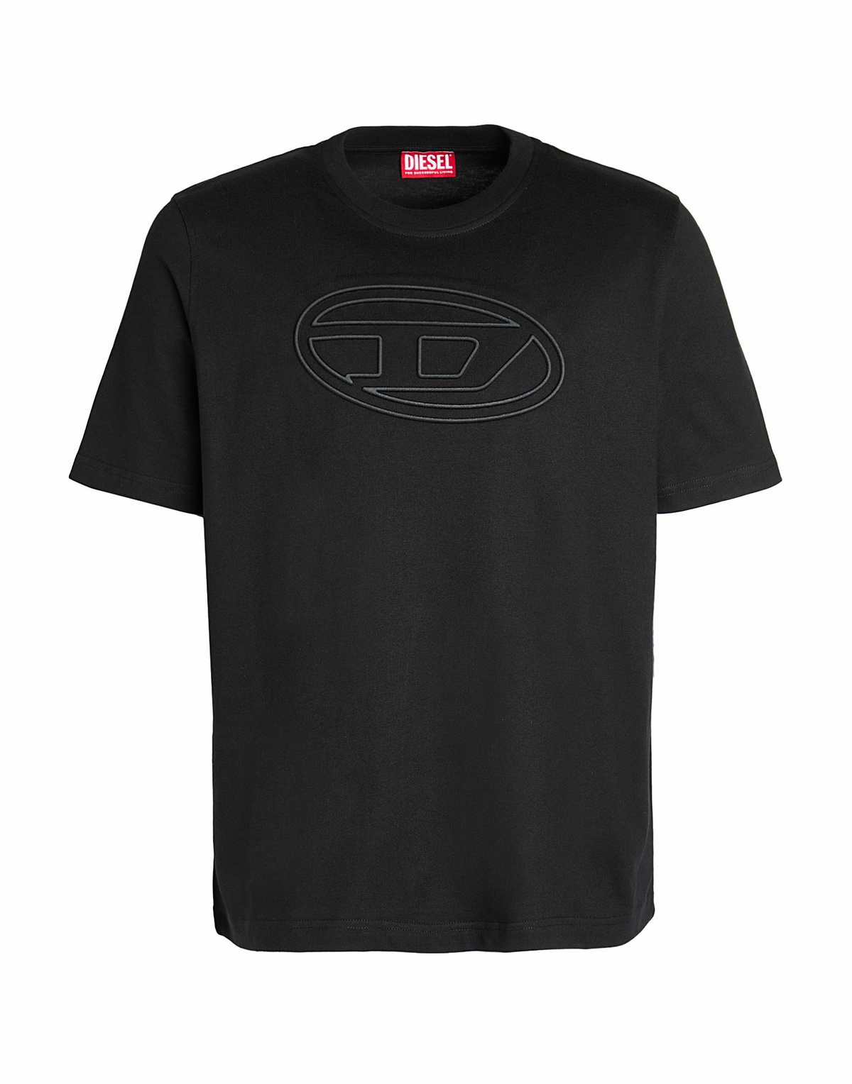 Diesel Mens T-shirt in Black