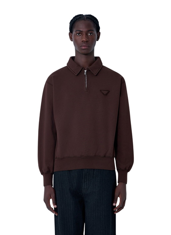 Photo: Prada Logo Motif Sweatshirt