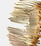 Suzanne Kalan Jagged 18kt gold bangle